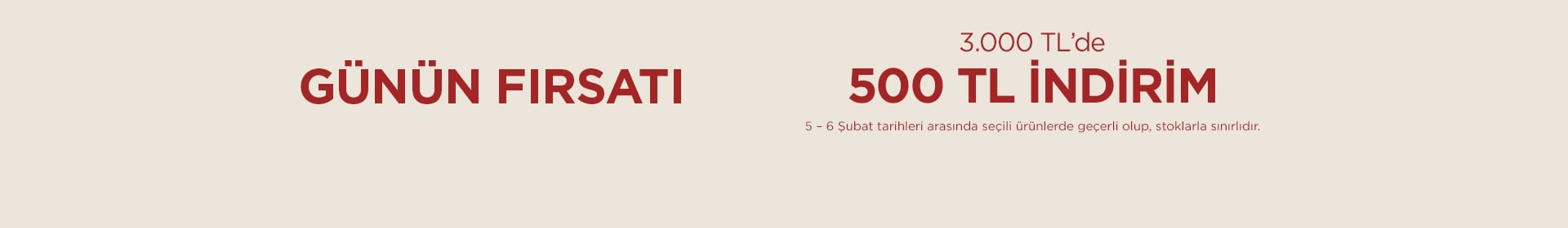 Günün Fırsatı