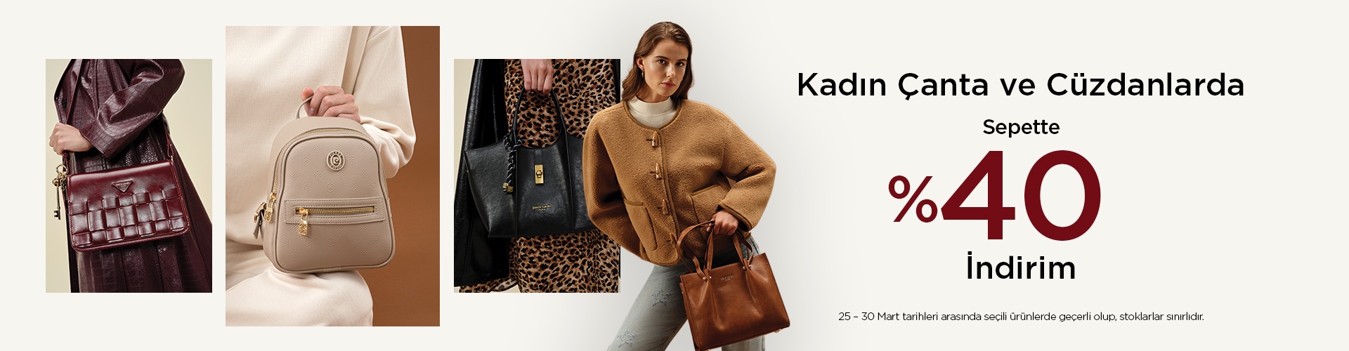 Kadın Çanta ve Cüzdan Mart