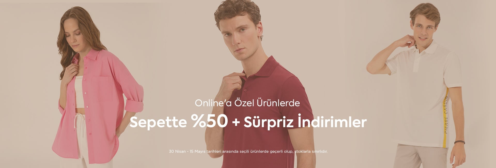 Seçili Ürünlerde İndirim