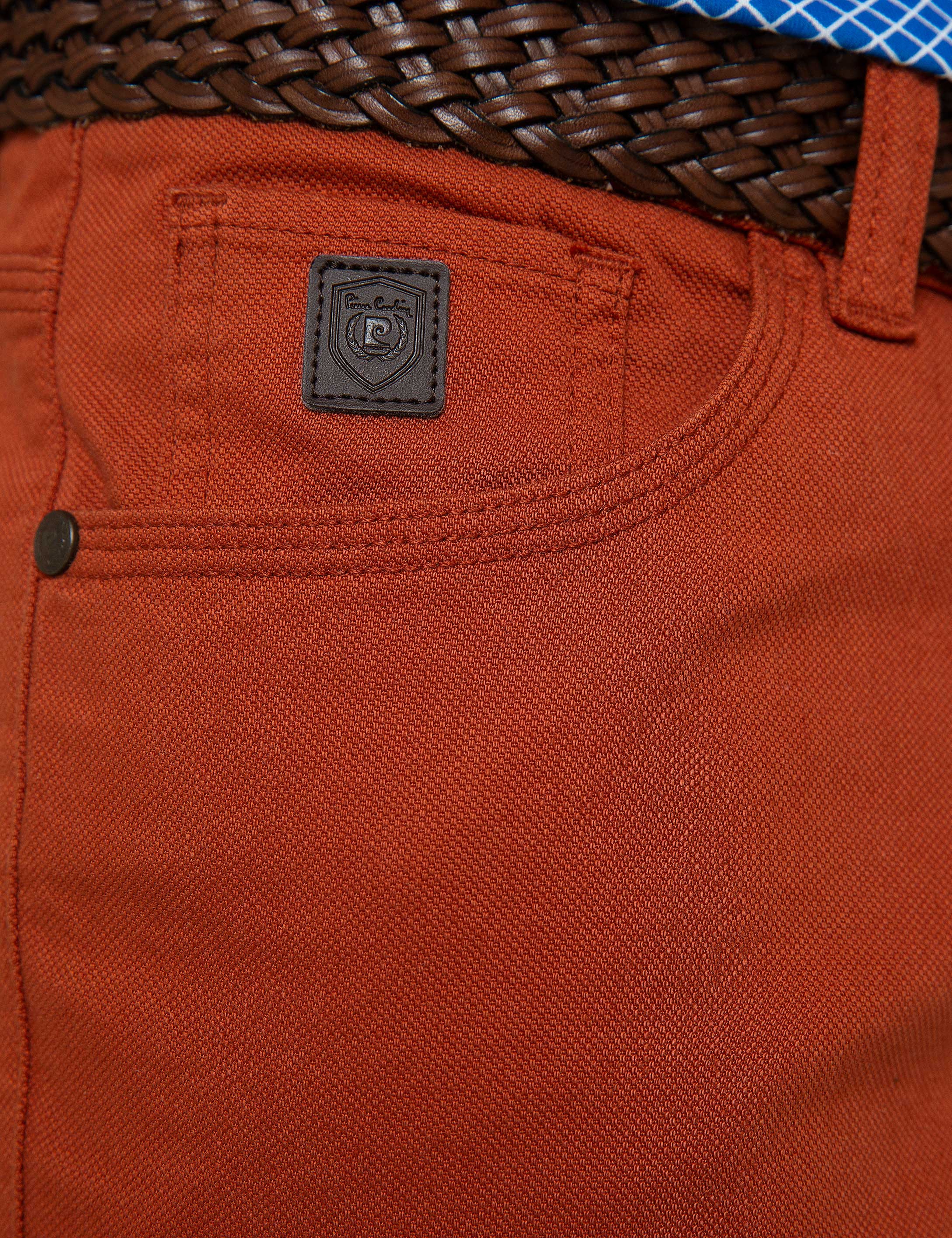 Kiremit Slim Fit Chino Pantolon