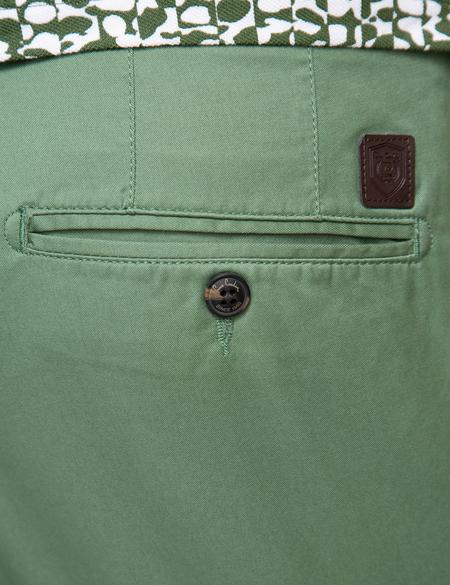Yeşil Slim Fit Kanvas Pantolon - 50146460250