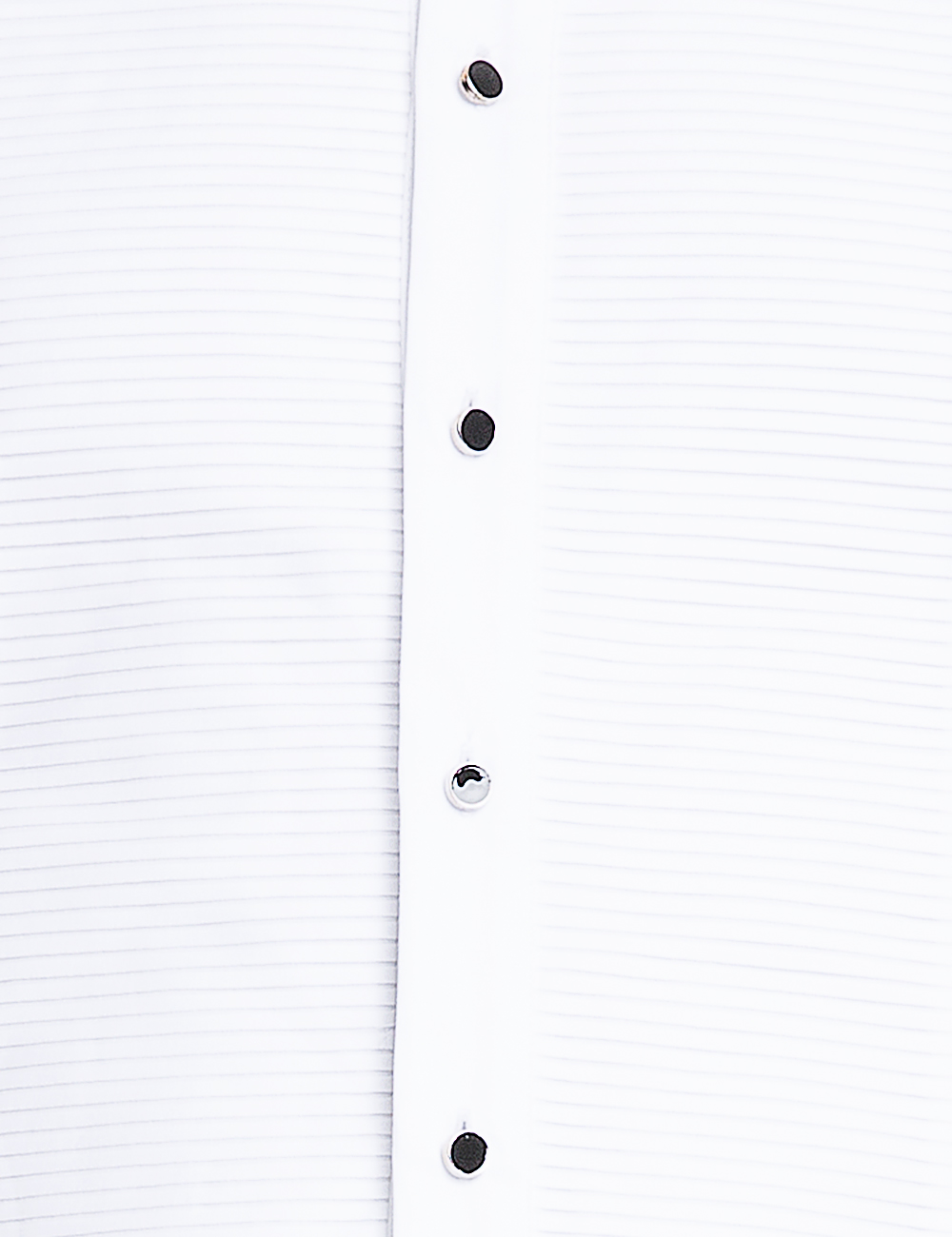 Beyaz Slim Fit Smokin Gömlek