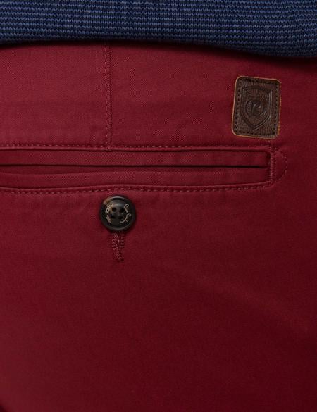 Bordo Slim Fit Chino Pantolon - 50154739146