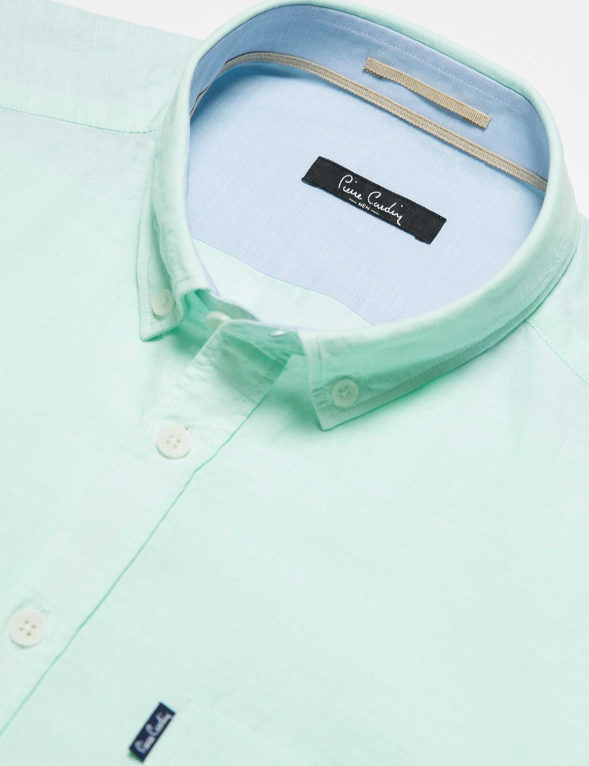 Slim Yeşil Gömlek - 50168719073