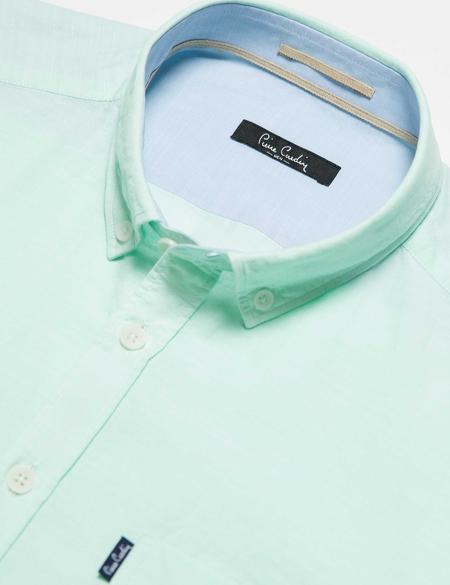 Slim Yeşil Gömlek - 50168719073