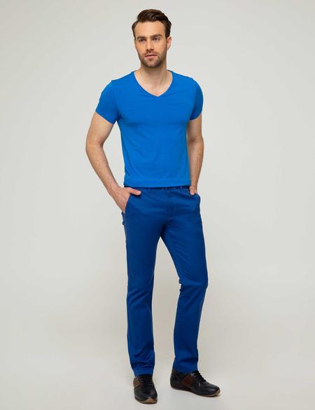 Sax Slim Fit V Yaka T-Shirt - 50168794136