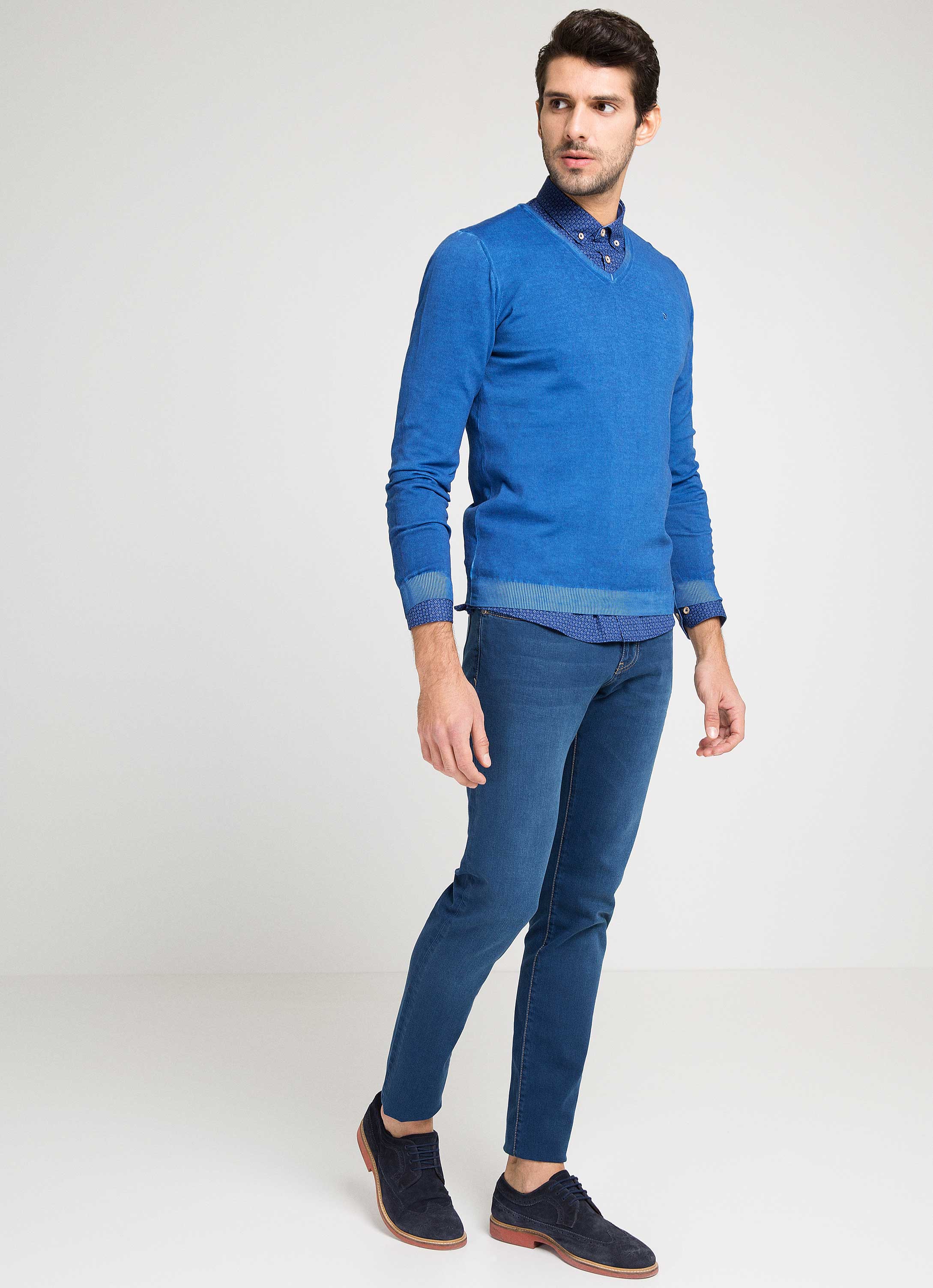 Lacivert Triko Kazak - 50168860053