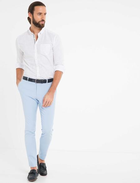 Açık Mavi Slim Fit Pantolon - 50169408006