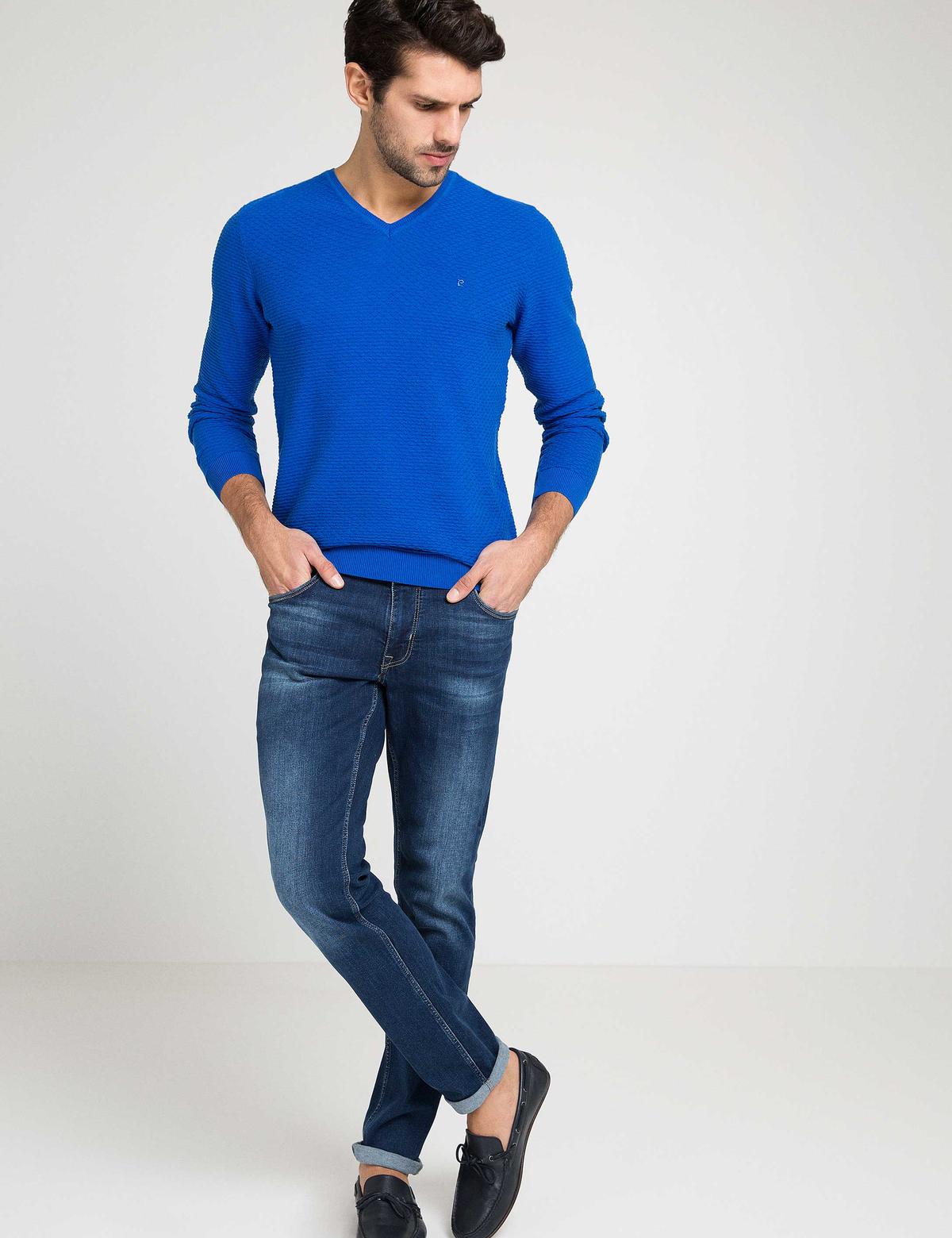 Mavi Triko Kazak - 50170323003