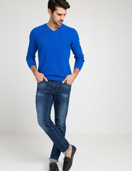 Mavi Triko Kazak - 50170323003