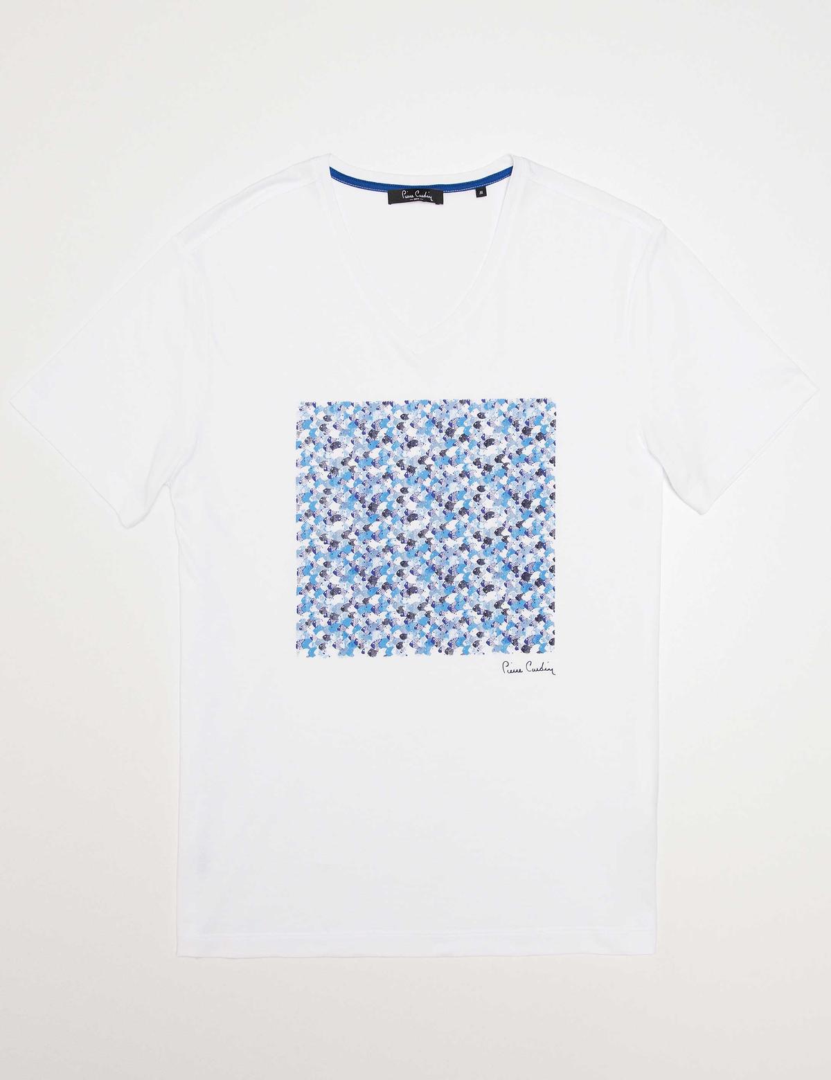 Beyaz Slim Fit Tişört - 50170531007