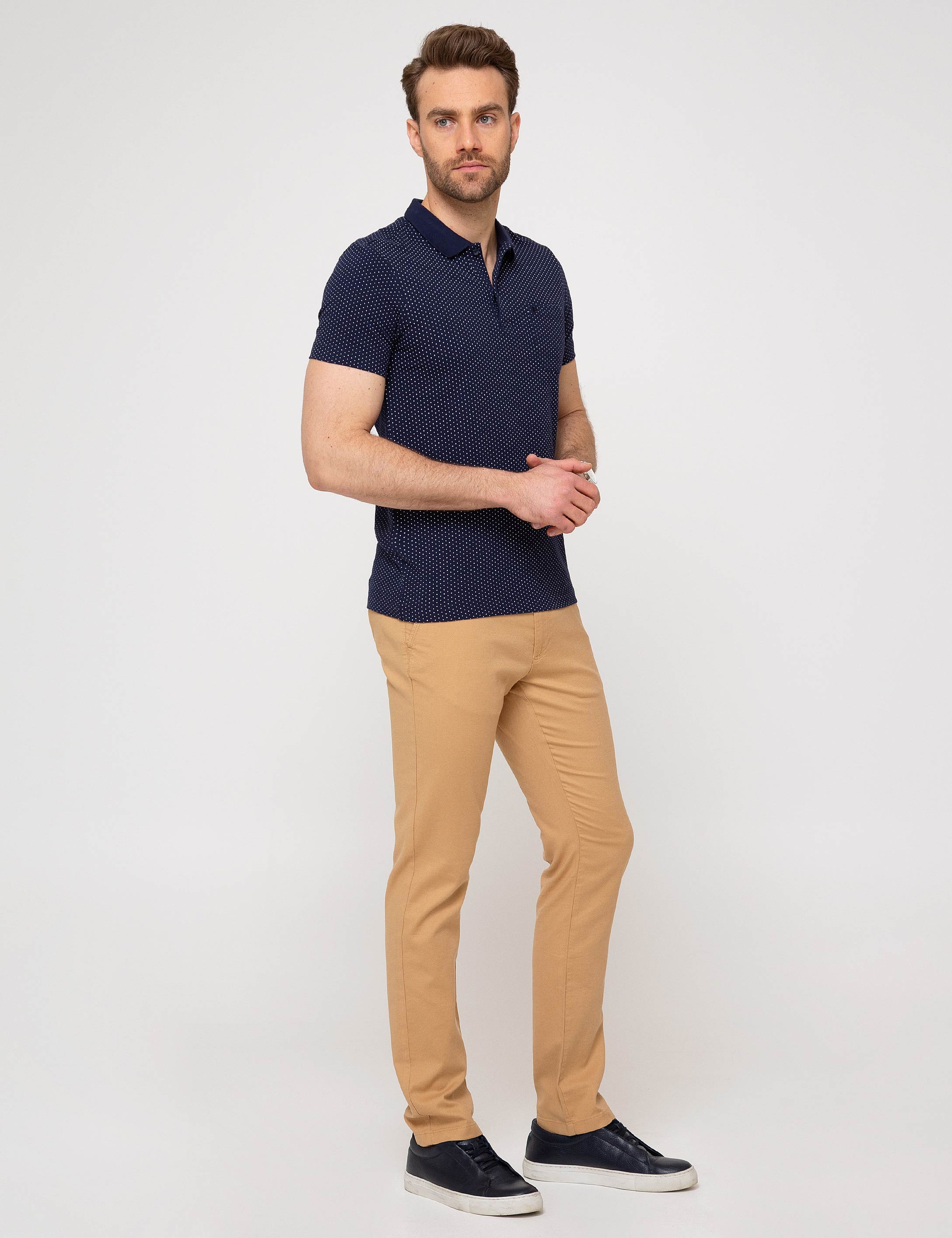 Kum Slim Fit Kanvas Pantolon