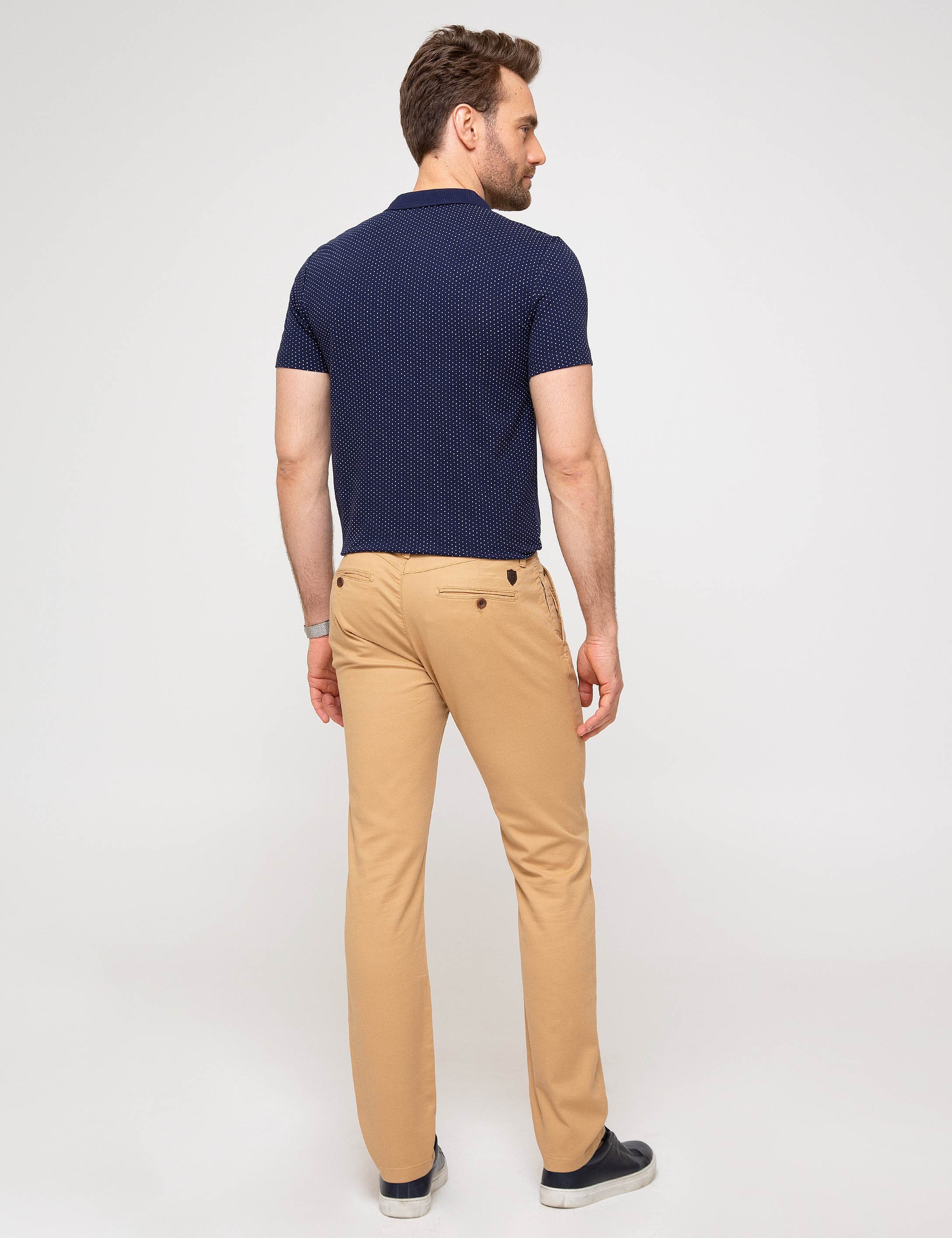 Kum Slim Fit Kanvas Pantolon
