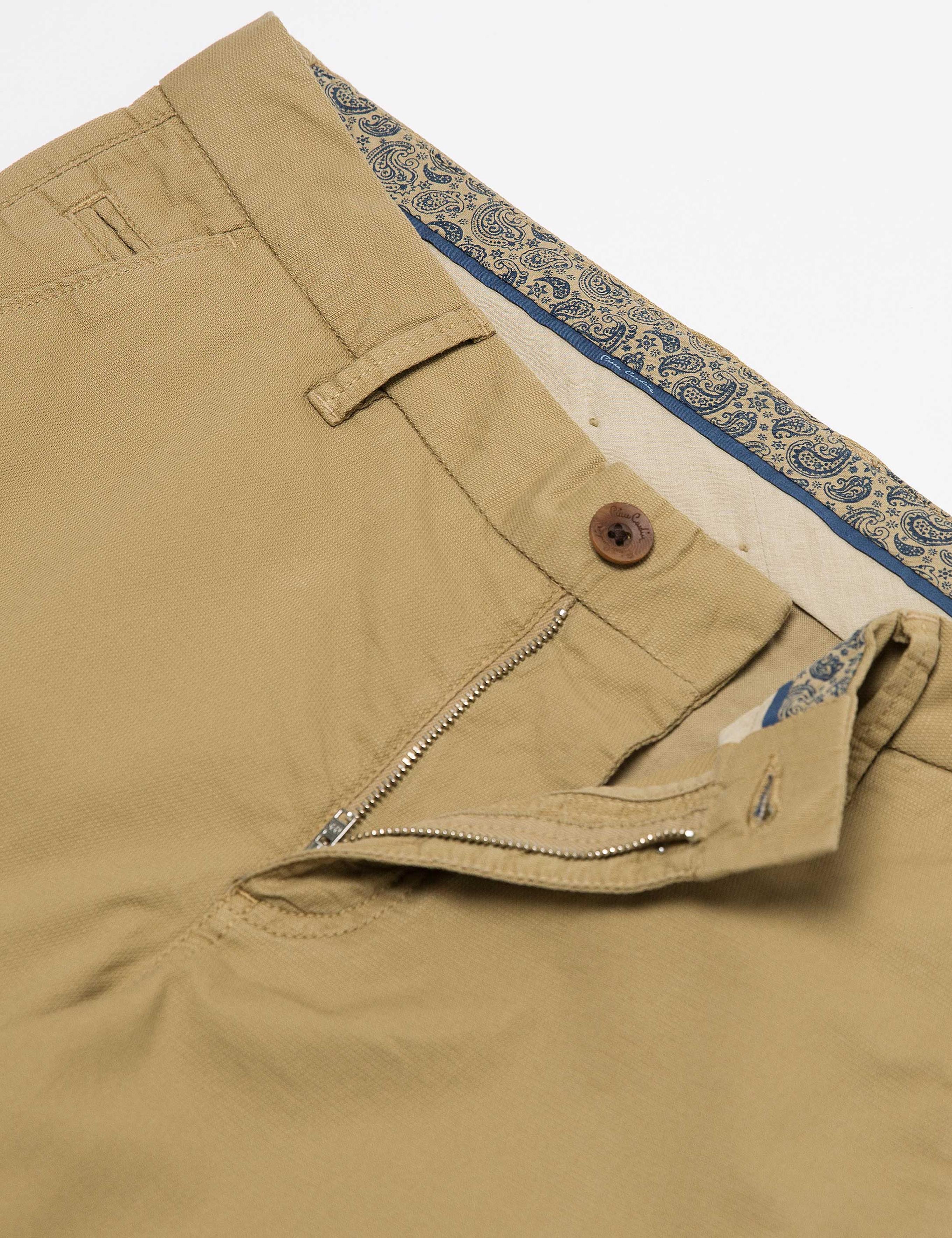Haki Slim Fit Chino Pantolon