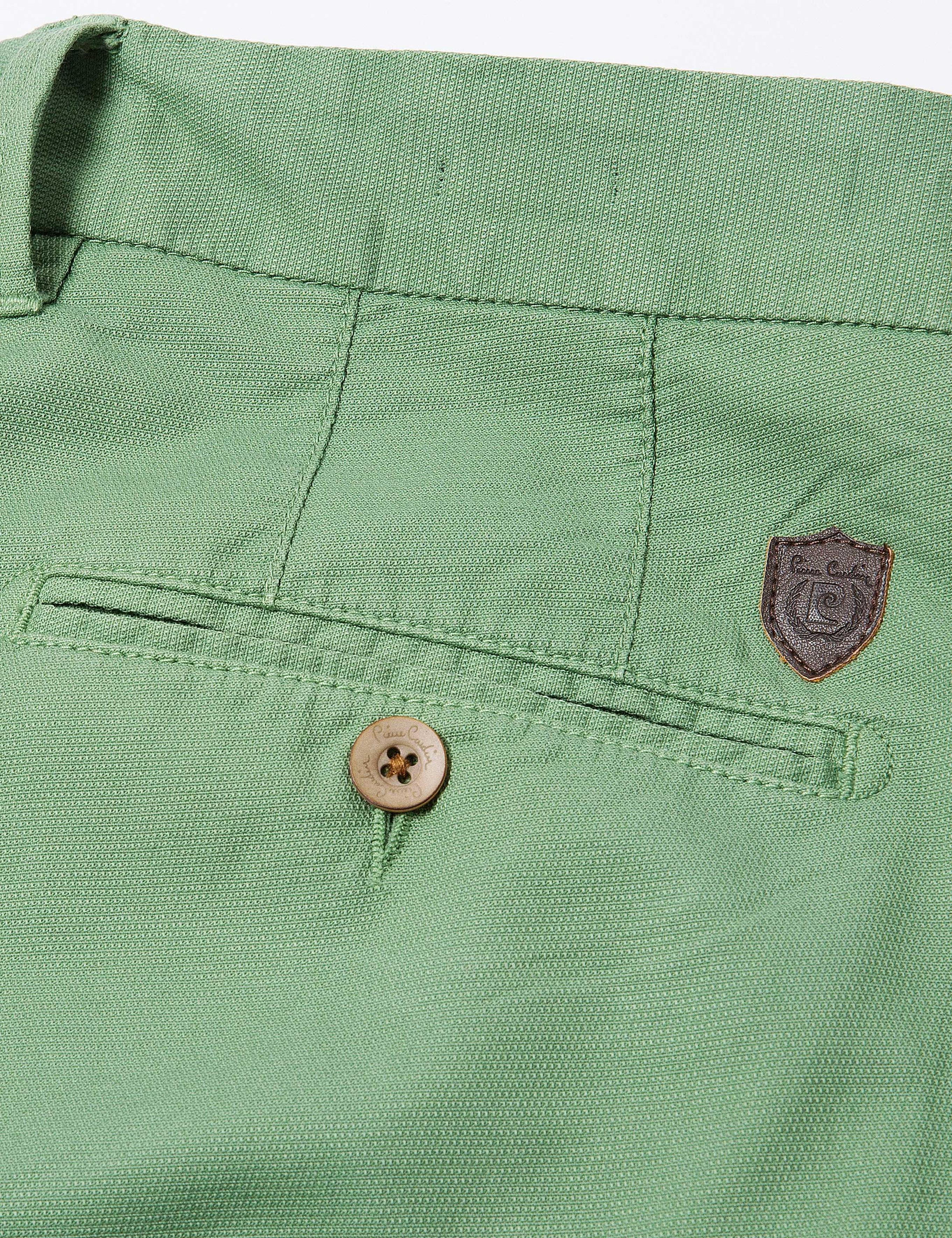 Yeşil Slim Fit Chino Pantolon