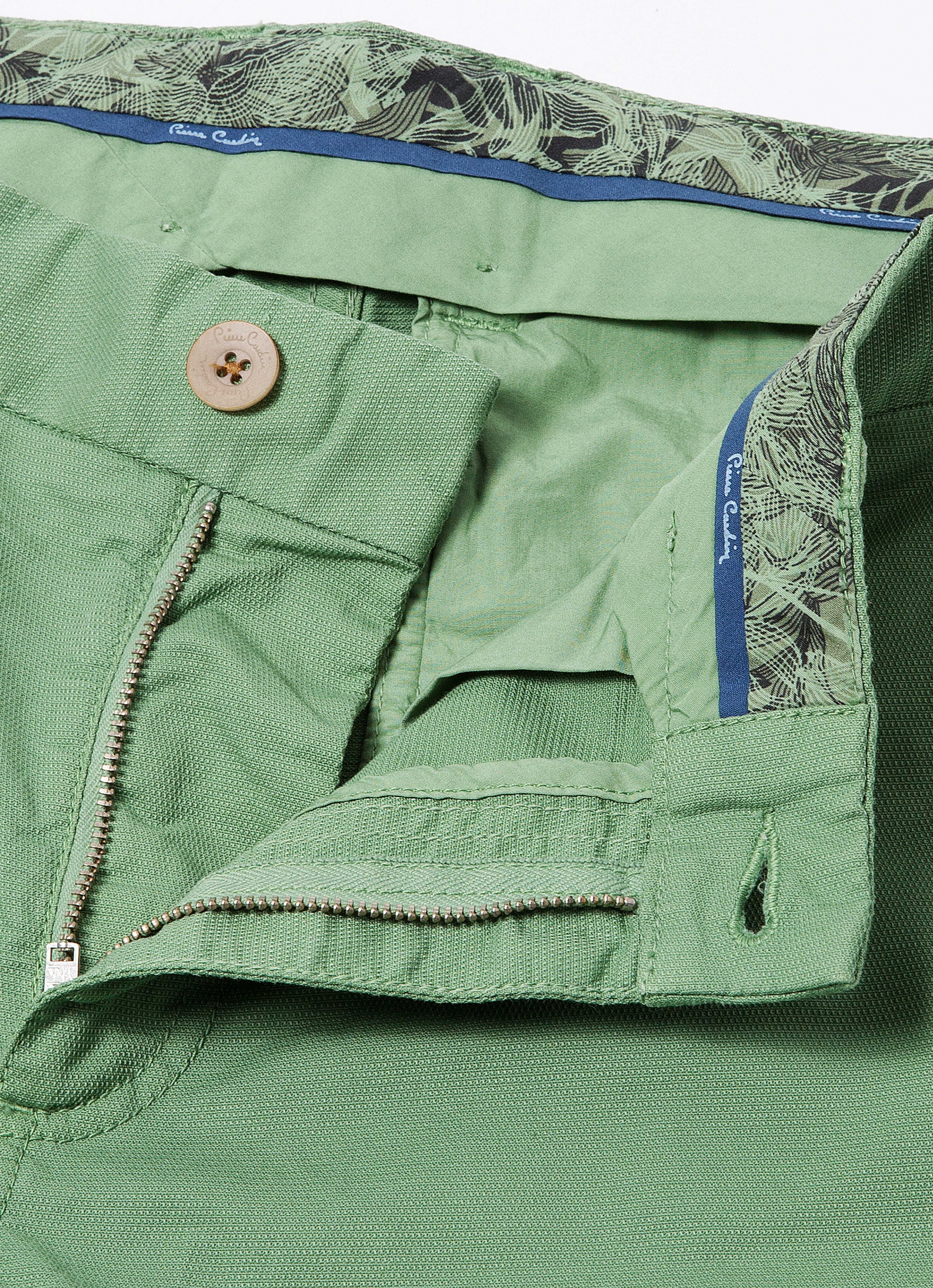 Yeşil Slim Fit Chino Pantolon - Image 4