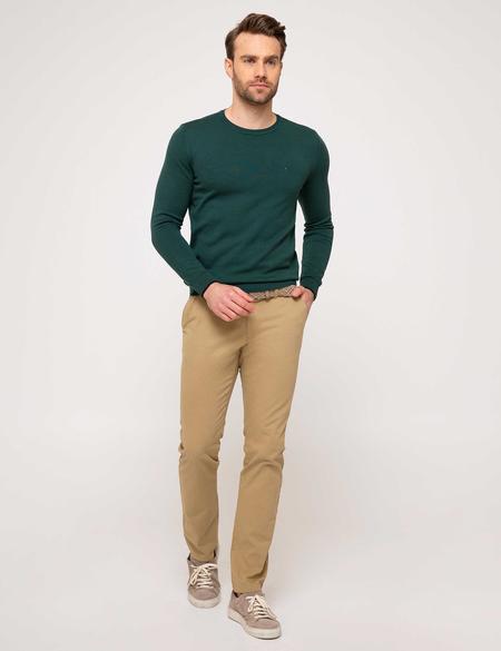 Haki Slim Fit Kanvas Pantolon - 50170547004