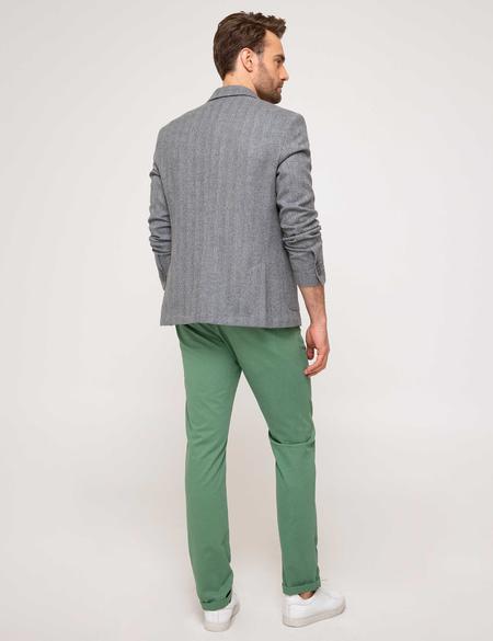 Yeşil Slim Fit Kanvas Pantolon - 50170547031