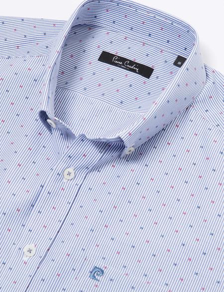 Regular Mavi Gömlek - 50171399001