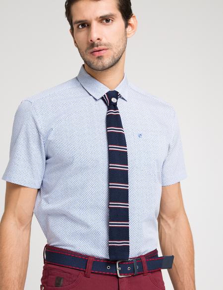 Regular Mavi Gömlek - 50171481006