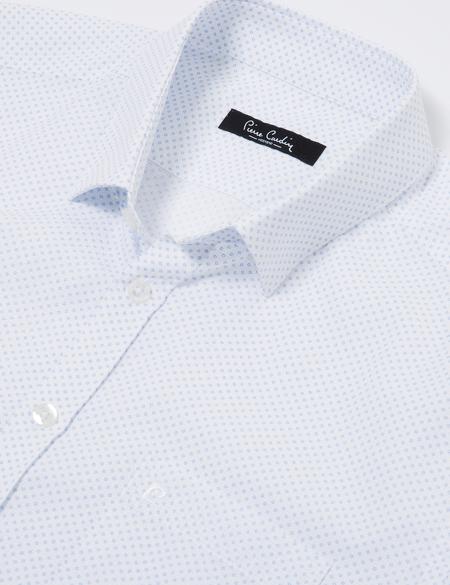 Beyaz Regular Fit Kısa Kollu Gömlek - 50171501007