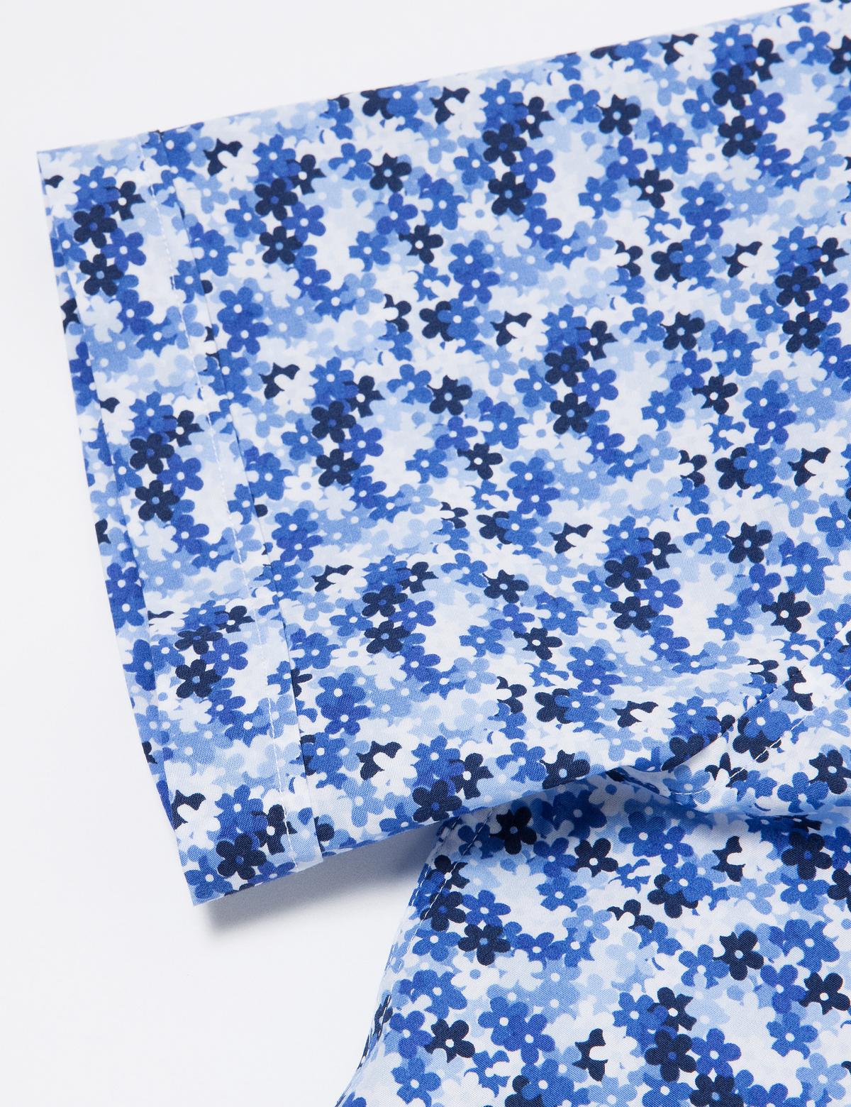 Mavi Slim Fit Kısa Kollu Gömlek - 50171653008