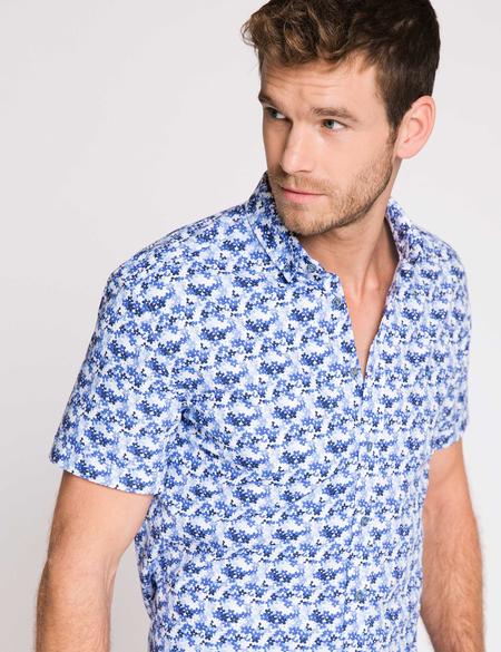 Mavi Slim Fit Kısa Kollu Gömlek - 50171653008