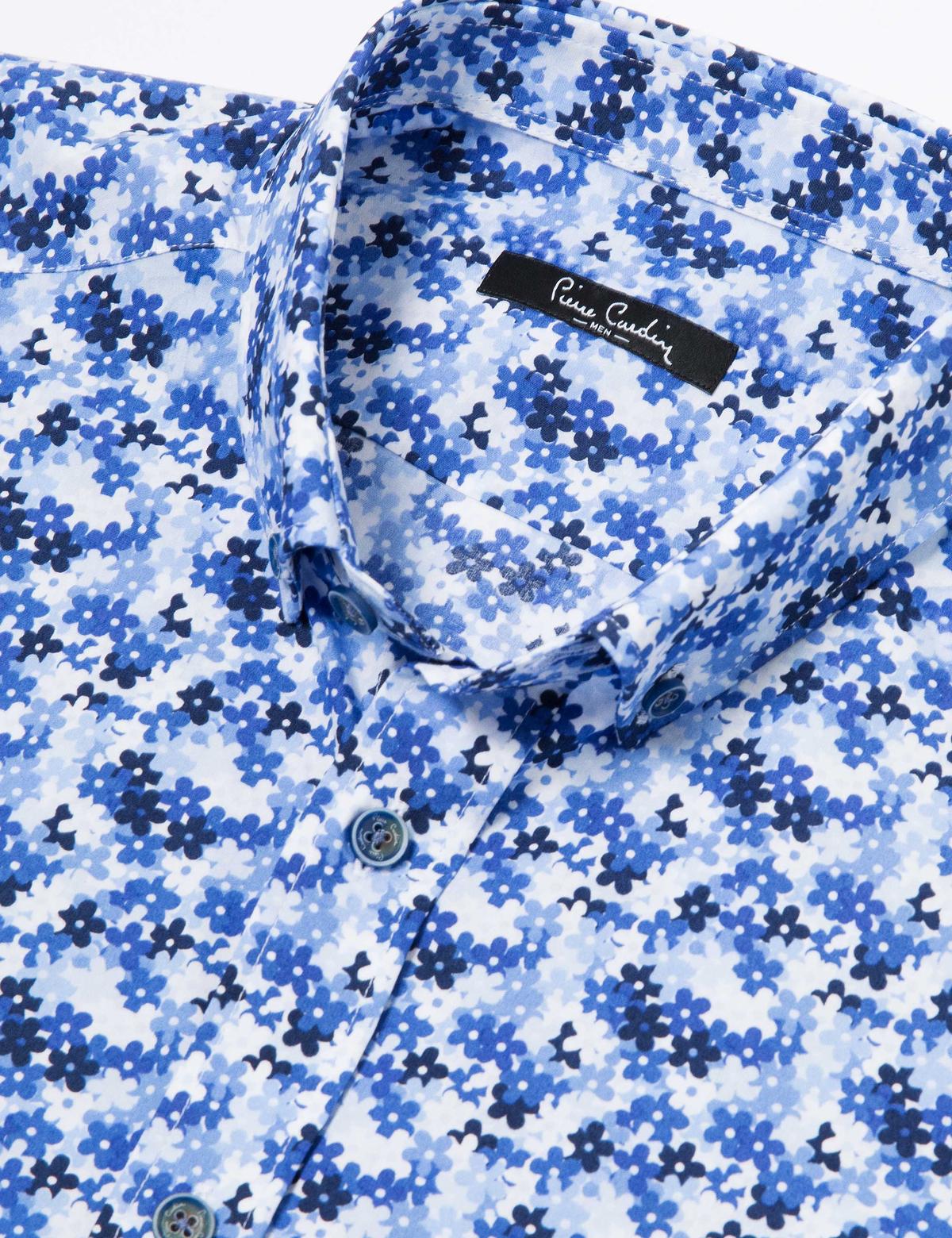 Mavi Slim Fit Kısa Kollu Gömlek - 50171653008