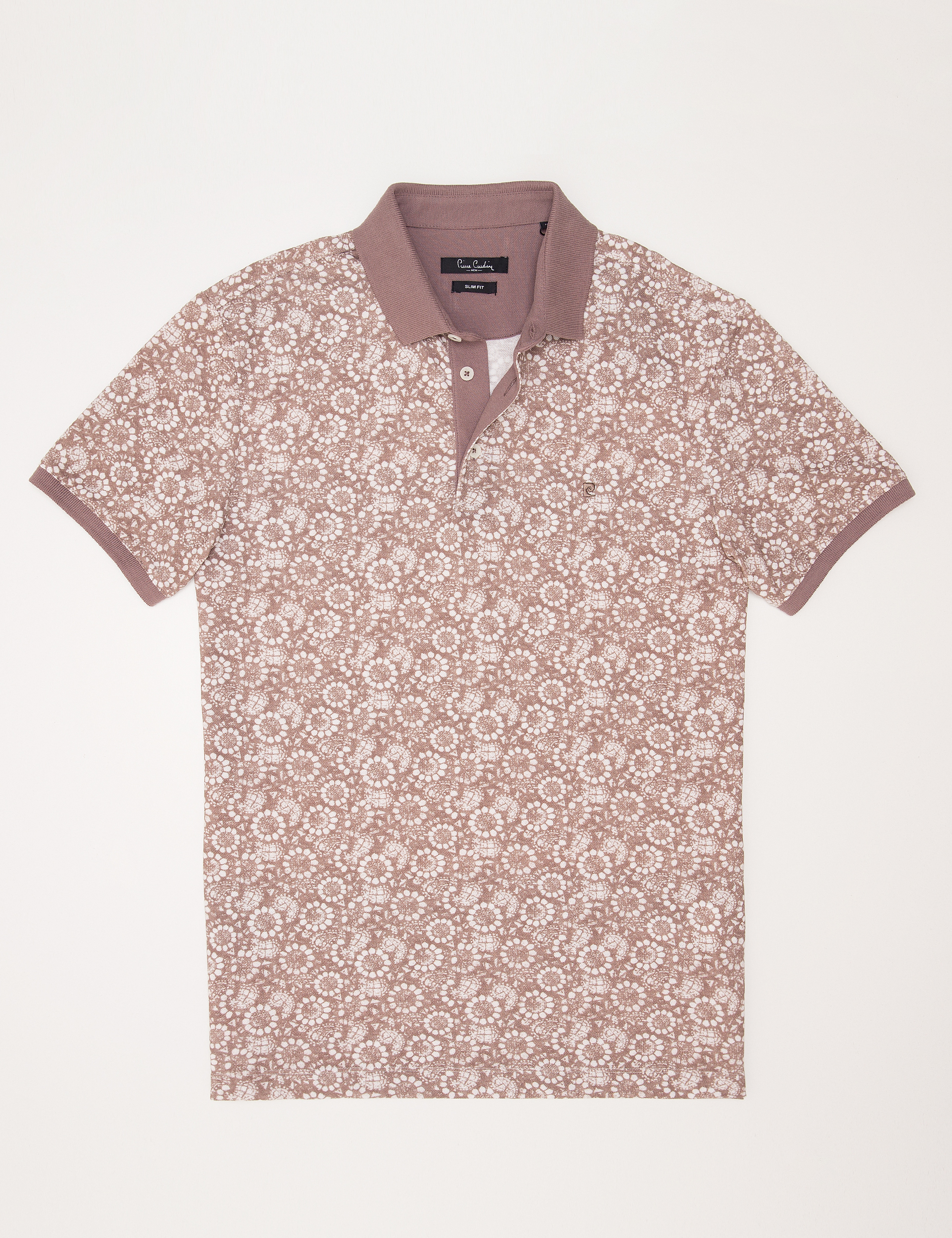 Taş Slim Fit Polo Yaka T-Shirt - Image 3