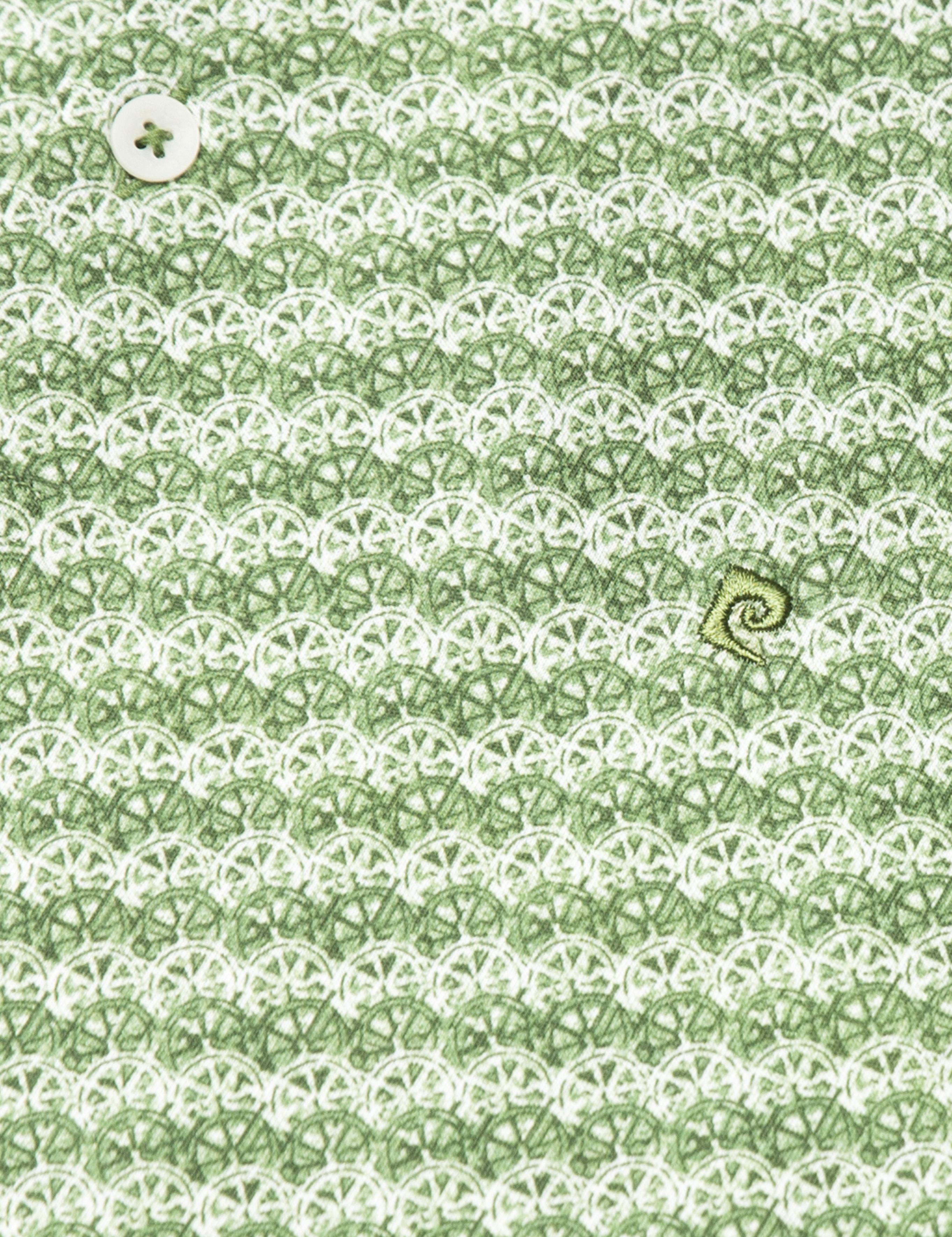 Yeşil Slim Fit T-Shirt