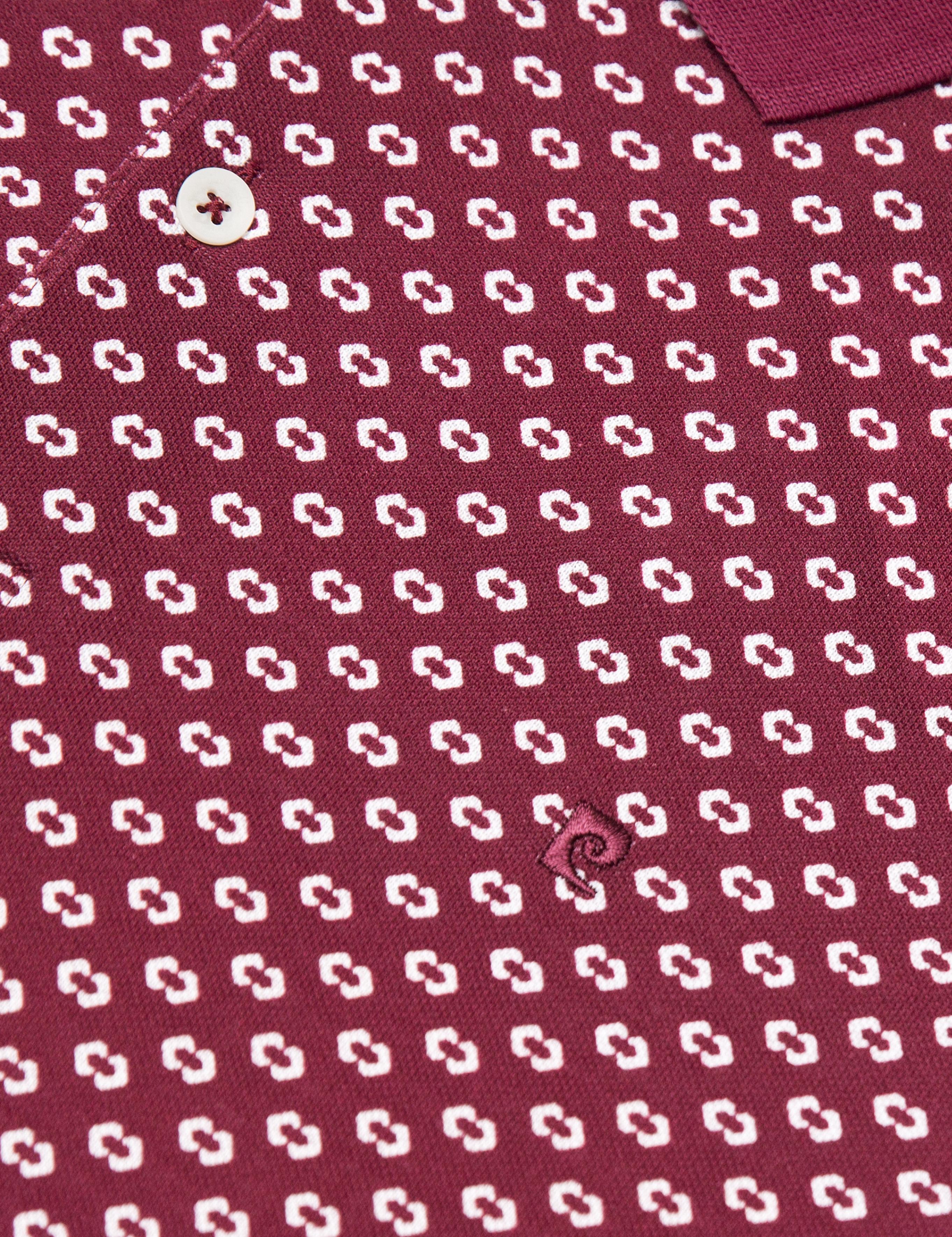 Fuşya Slim Fit Polo Yaka T-Shirt