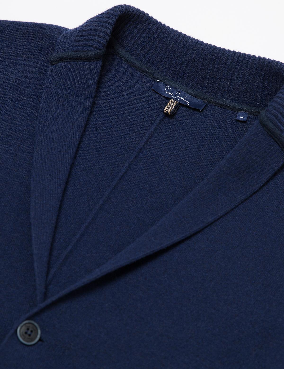 Lacivert Triko Hırka - 50174403014