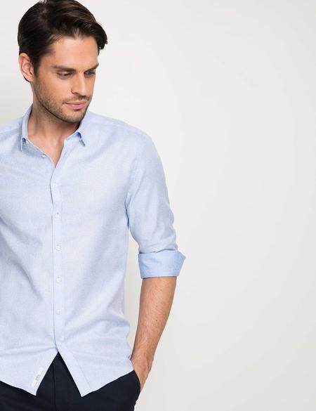 Slim Mavi Gömlek - 50174735008