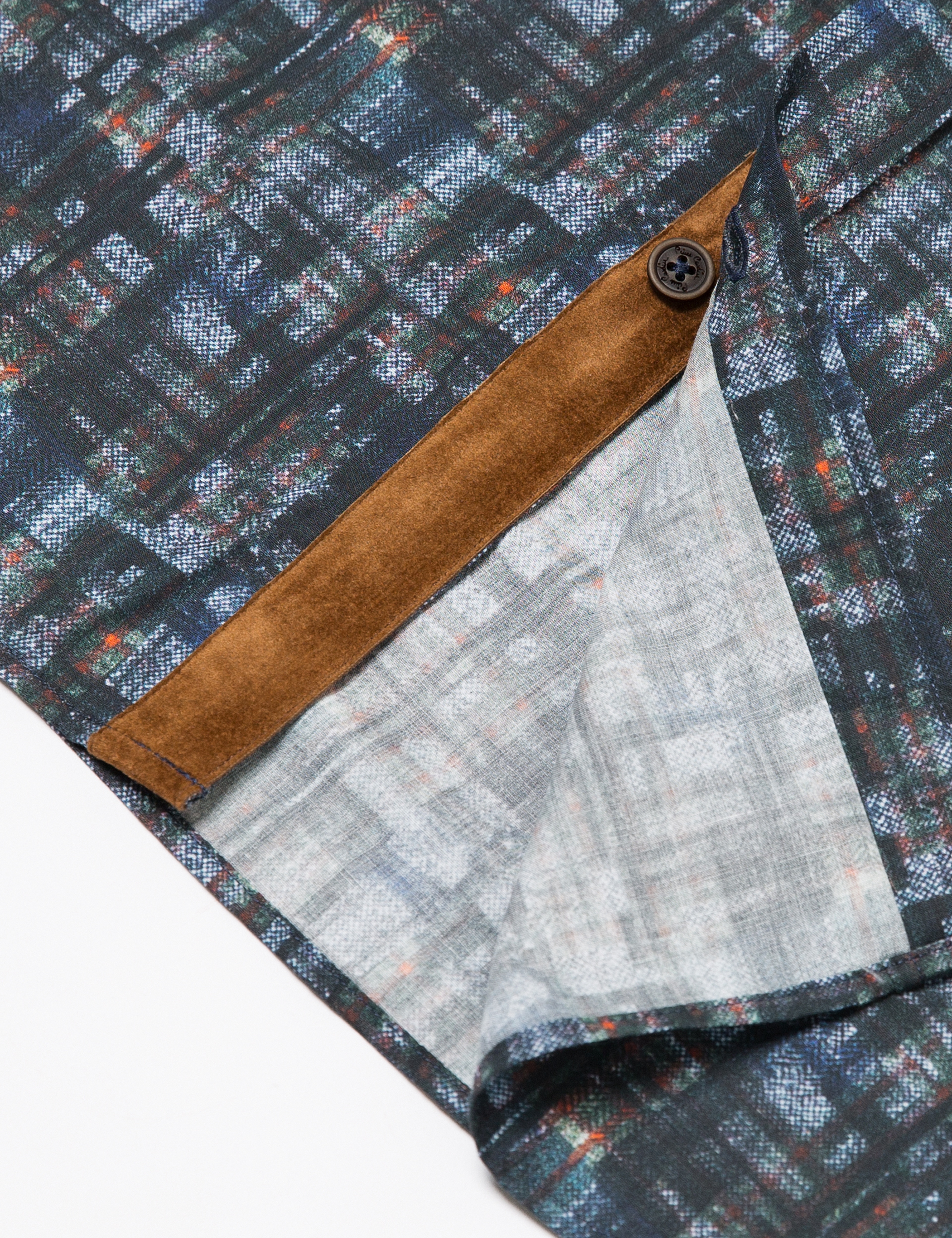 Lacivert Slim Fit Gömlek - Image 4