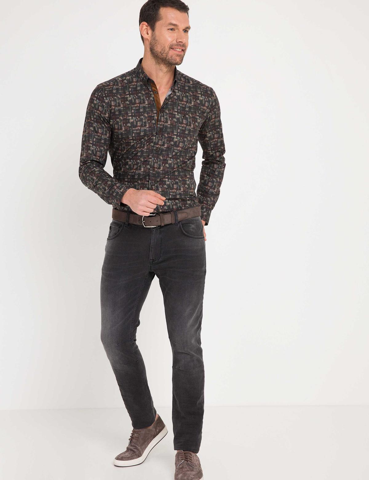 Slim Yeşil Gömlek - 50174771010