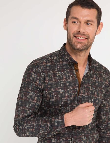 Slim Yeşil Gömlek - 50174771010