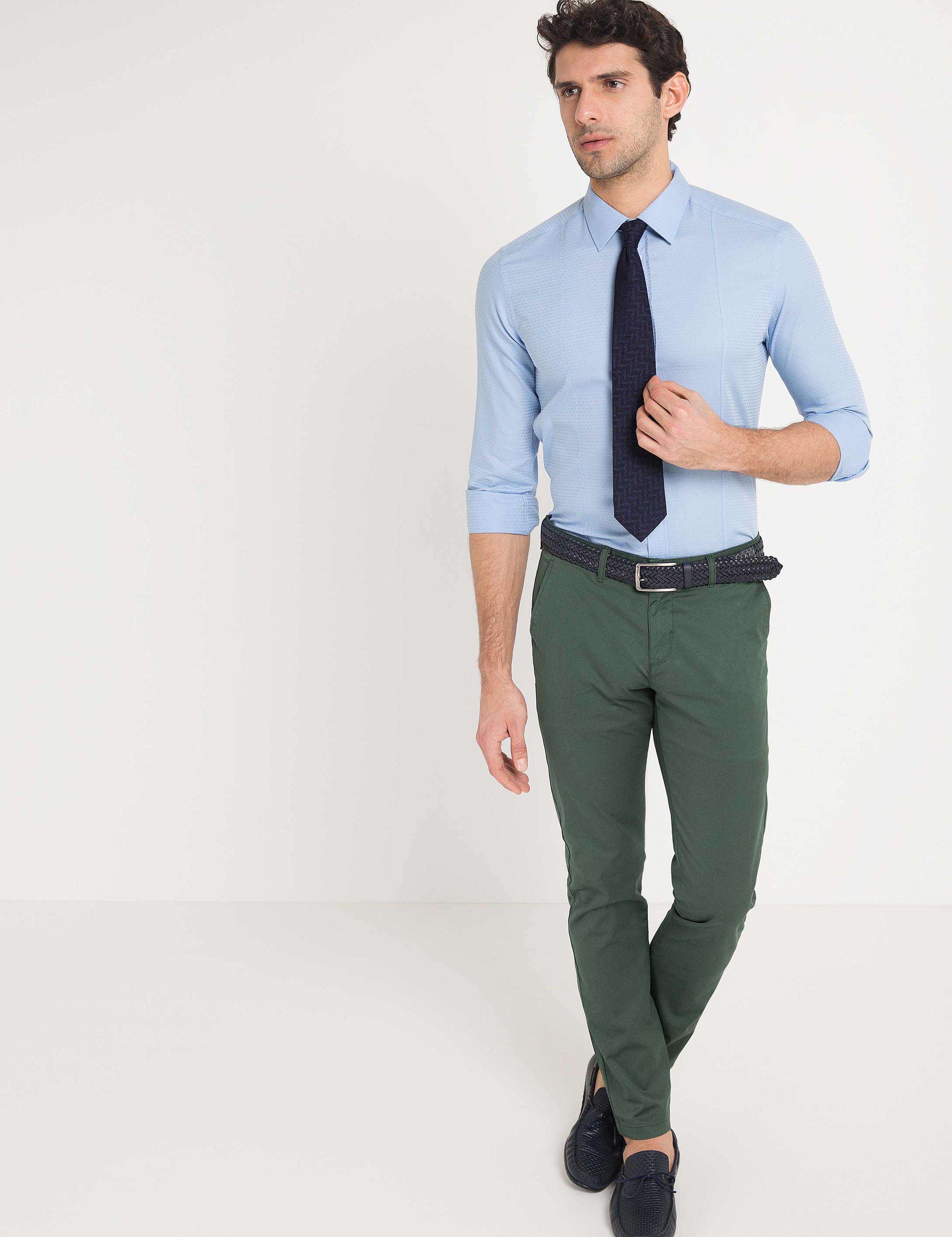 Regular Mavi Gömlek