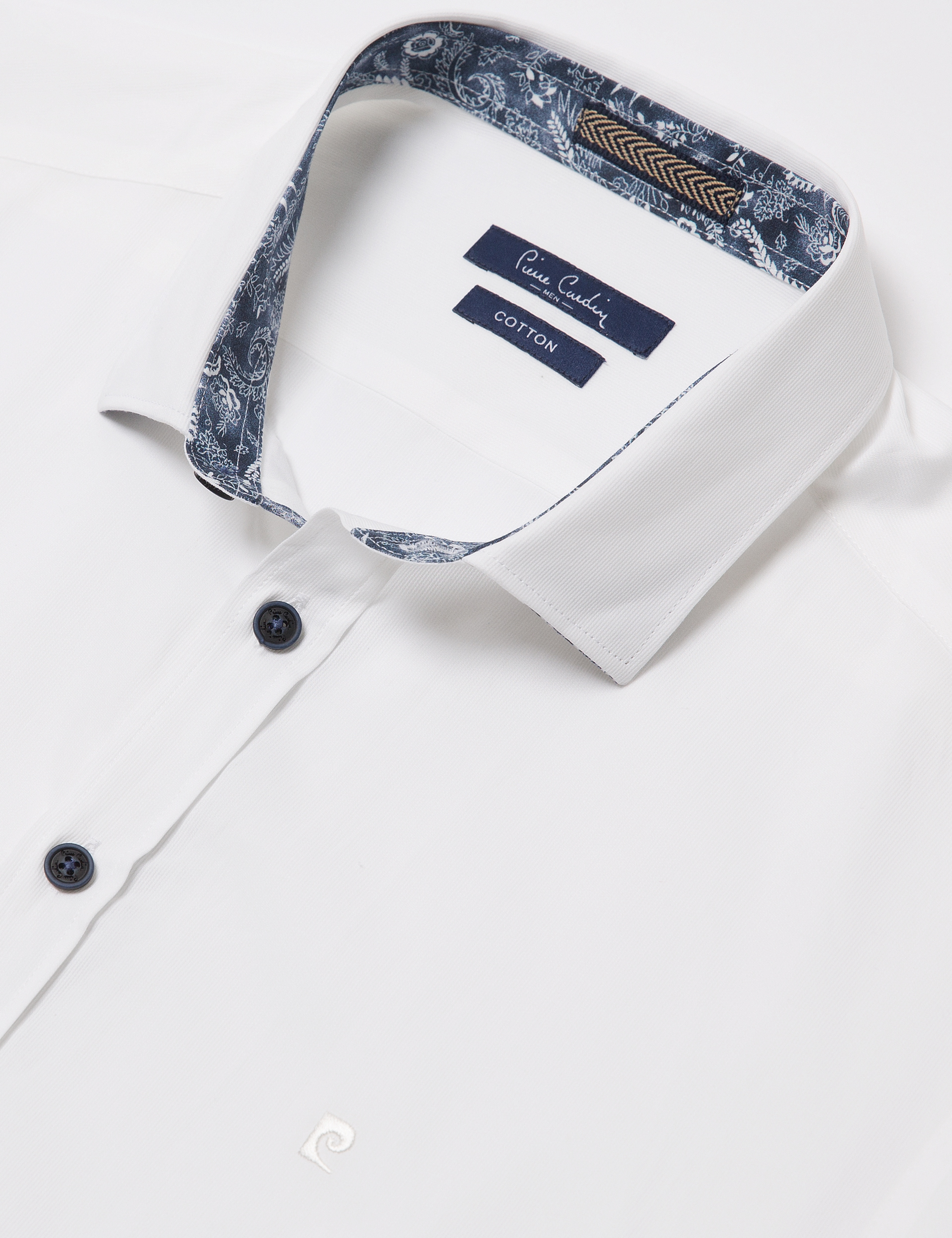 Beyaz Slim Fit Gömlek - Image 3