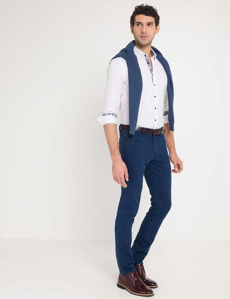 Slim Beyaz Gömlek - 50174818001