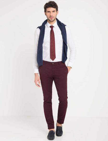 Slim Beyaz Gömlek - 50174825001