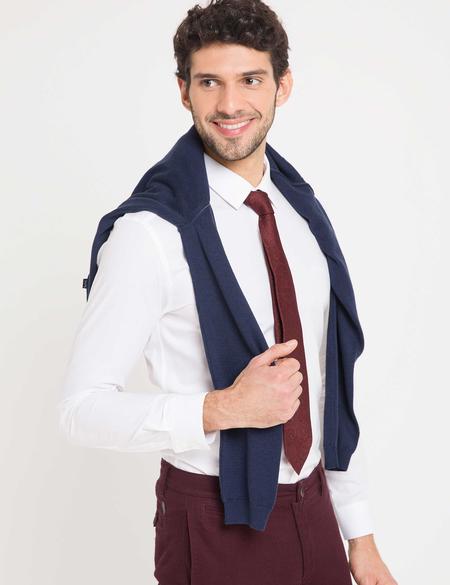 Slim Beyaz Gömlek - 50174825001