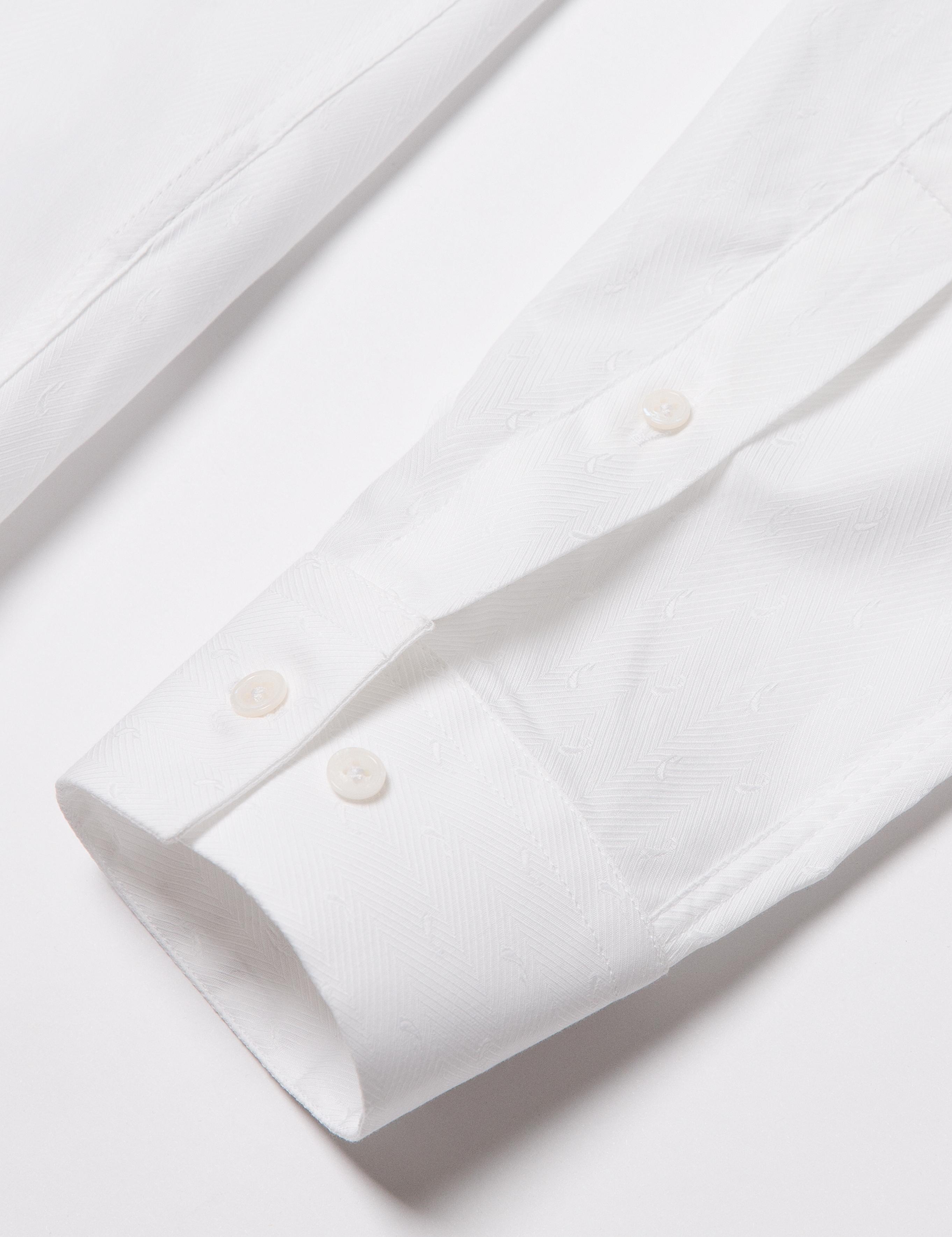 Slim Beyaz Gömlek