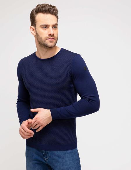 Lacivert Triko Kazak - 50174854044