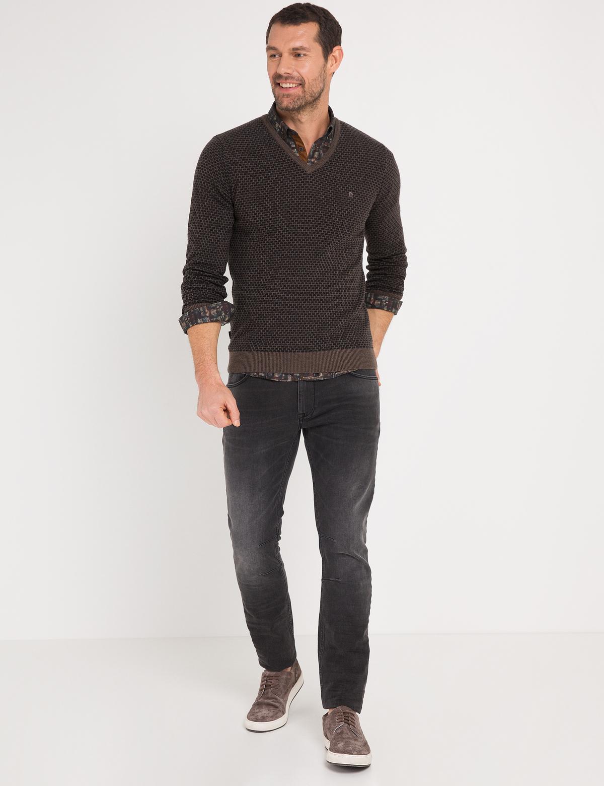 Gri Triko Kazak - 50174854054