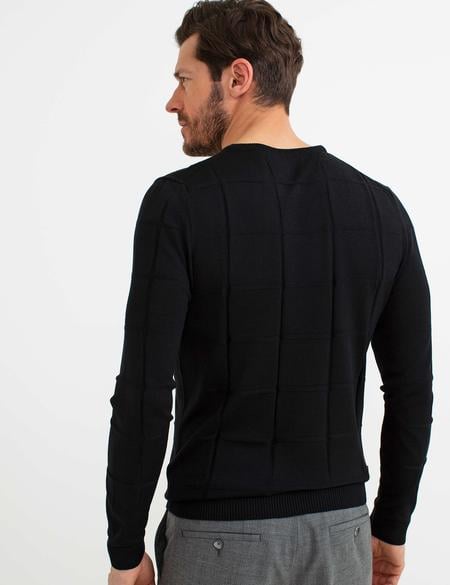 Siyah Triko Kazak - 50174871043