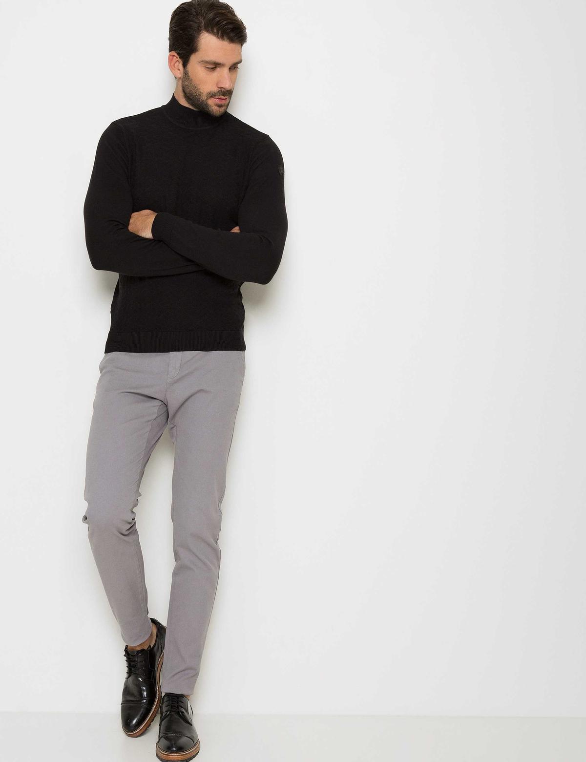 Siyah Triko Kazak - 50174895065