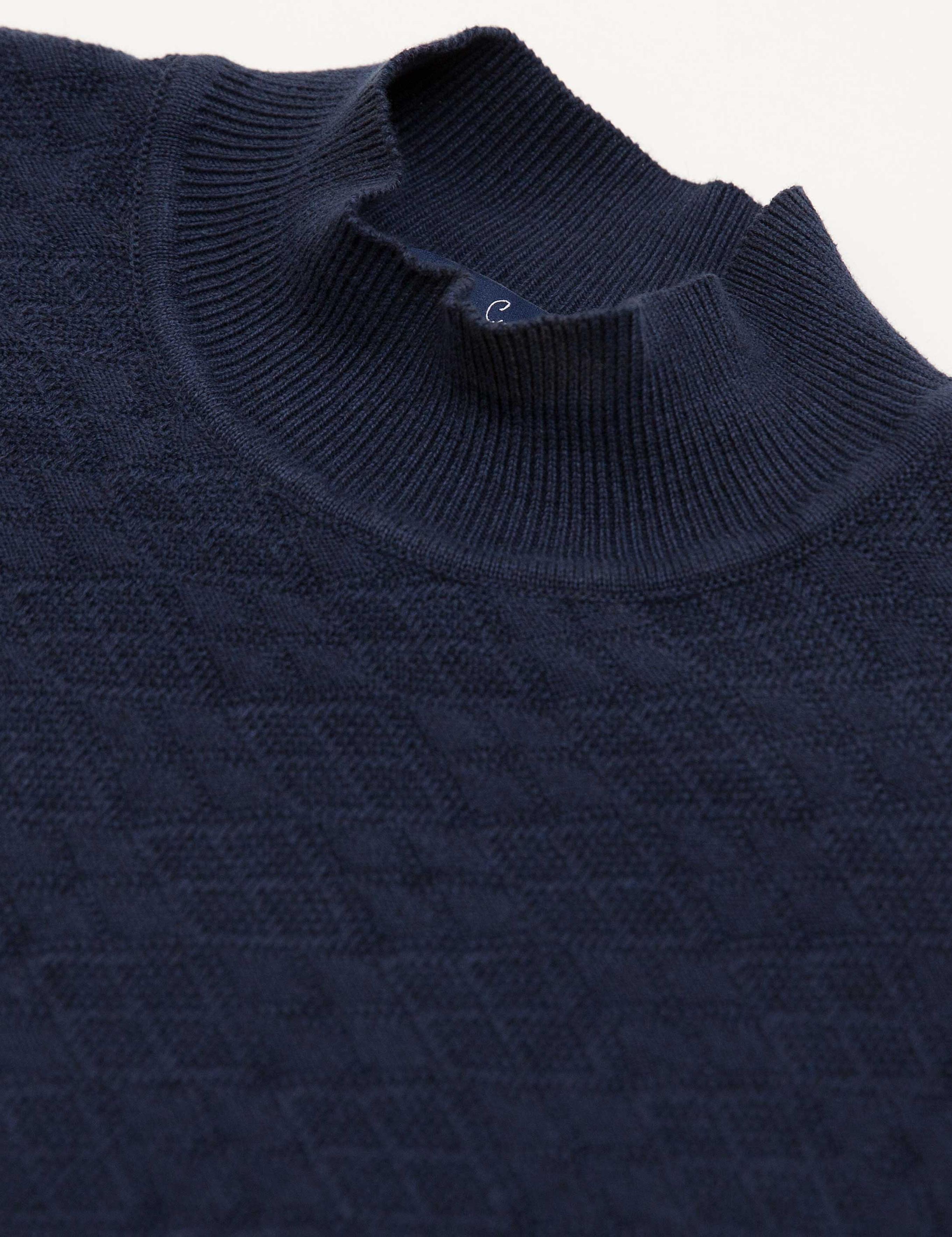 Lacivert Triko Kazak