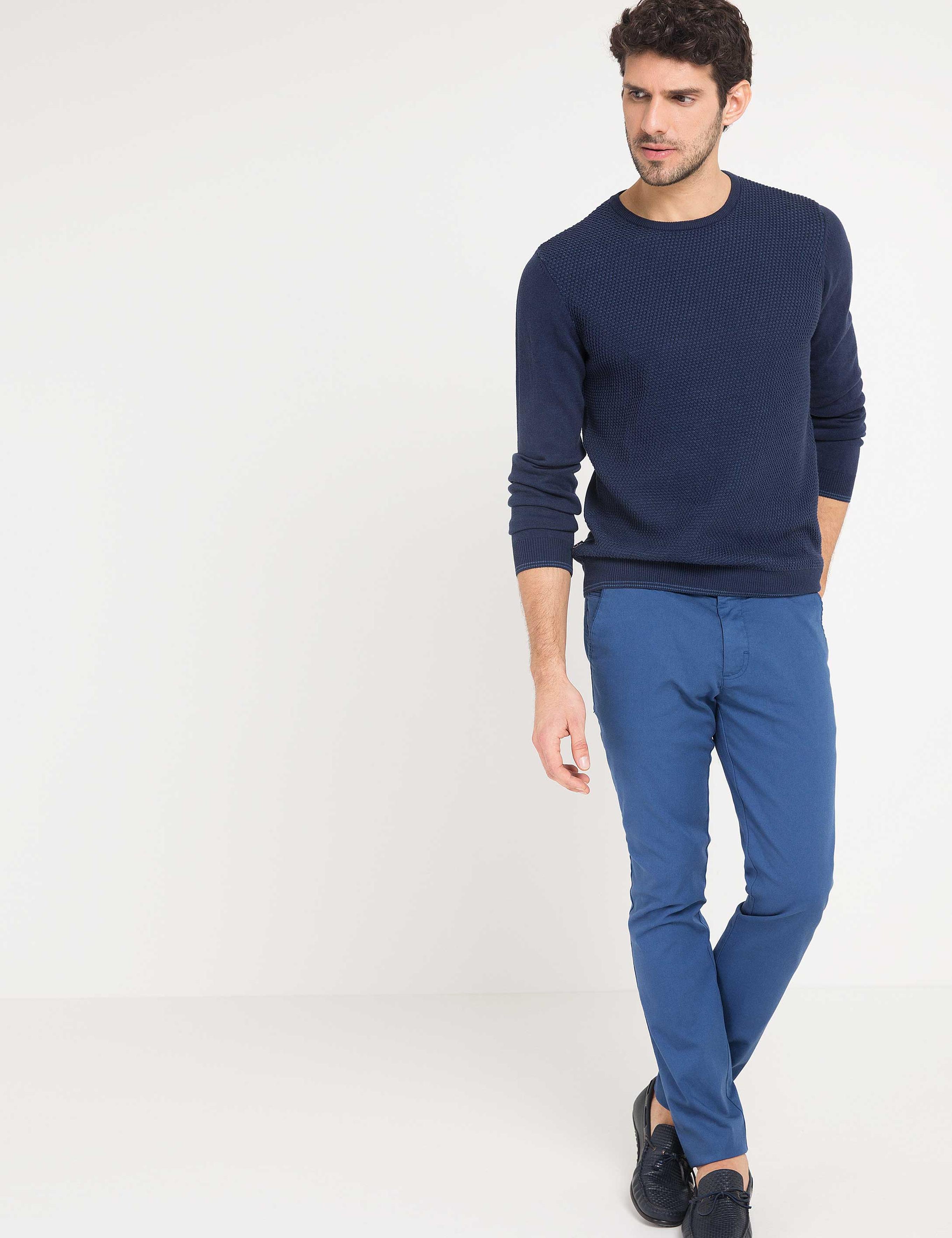 Lacivert Triko Kazak