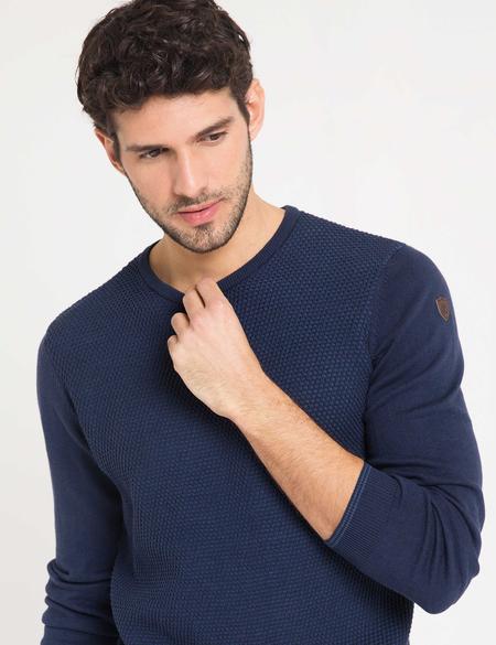 Lacivert Triko Kazak - 50174897076