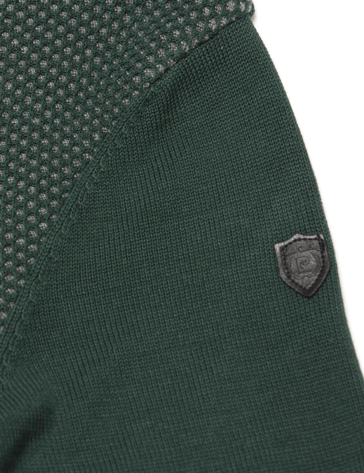 Yeşil Triko Kazak - 50174897083